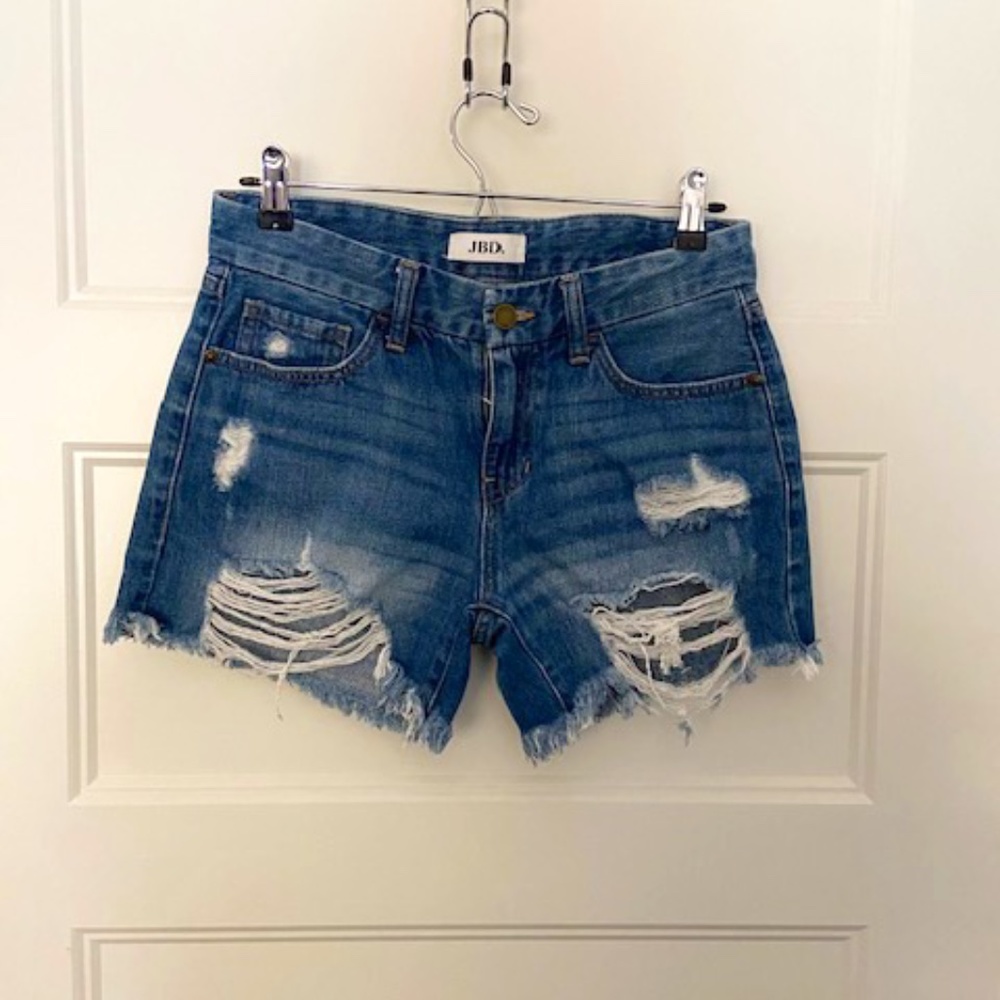 JBD cut off denim short (S)